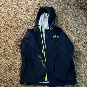 Huk Performance Fishing youth raincoat